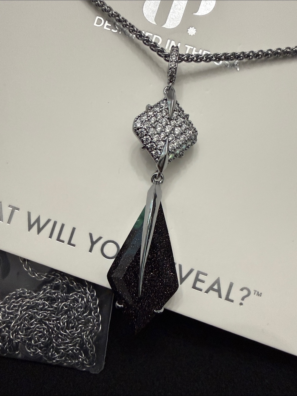 BP NK38483 Obsidia The Luminara Necklace